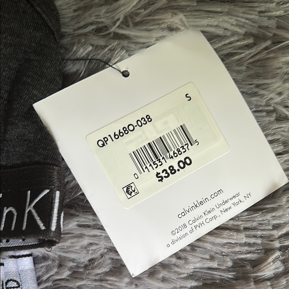 NWT size S girl bundle Calvin Klein Black and Gray Bralette Intimates Collection - Picture 5 of 8